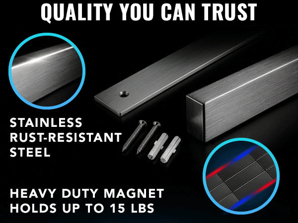 Cutluxe Magnetic knife holder