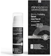 Mineaderm Anti-Wrinkle Facial Serum with Hyaluronic Acid | Firming Wrinkle Prohibiting Face Serum...