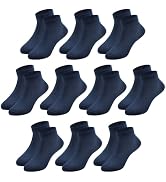 hoomore Unisex Kids Ankle Socks,Seamless Low Cut Sport & Everyday Socks for Boys Girls,Soft Breat...