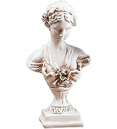 8.6 Inch Greek Statue of Venus Goddess, Classic Roman Greek Mythology Head Bust Statue Resin Scul...