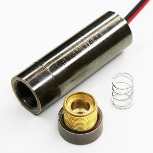 Focusable 445nm 5mw violet laser module