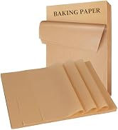 O2frepak Parchment Paper Baking Sheets 300 PCS 12"x16" Pre Cut Non-Stick Baking Tray Mat,Oil Resi...
