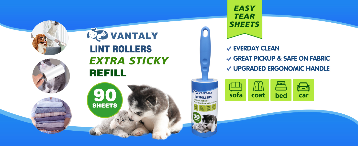 900sheets lint rollers