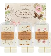 SCENTORINI Wax Melts, Premium Wax with Essential Oil, Scented Wax Melts, Natural Dried Flower, Pi...