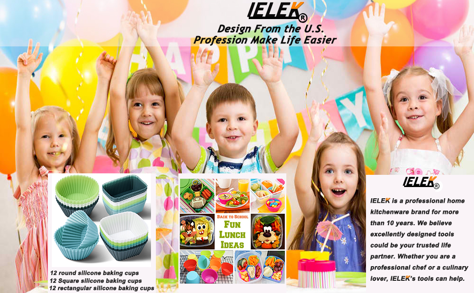 Silicone Cupcake Baking Cups