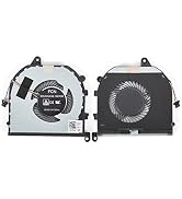 Replacement CPU w/GPU Cooling Fan for Dell XPS 15 9570 & XPS 15 7590, Precision 5530 5540 Series ...