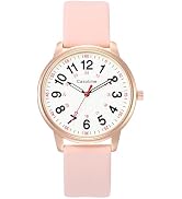 Casotime 30M Waterproof Nurse Watch - Luminous Easy Read Dial, Second Hand & 24H Military Time, D...