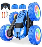 FDCTR Remote Control Car, Outdoor Toys RC Cars for Kids Ages 6-12, 4WD Double Sided Stunt Vehicle...