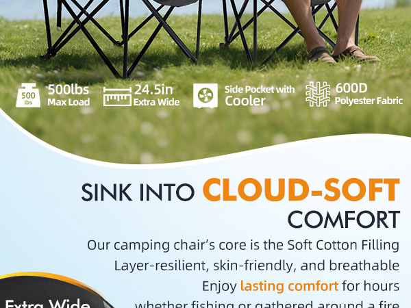 camping chairs for adults