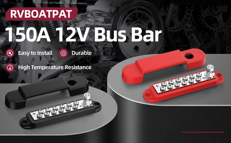 150A 12V Bus Bar