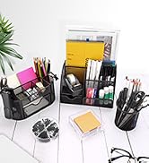 Black Desk Organizers set