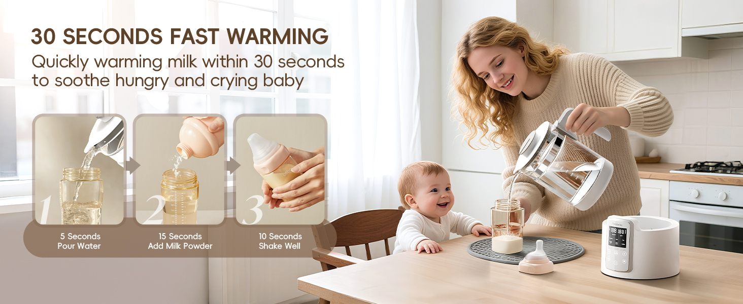 water warmer for baby formula