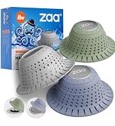 zaa Shower Drain Hair Catcher Bathtub Drain Strainer Sink Drain Protector | Collapsible Pop-Up Dr...