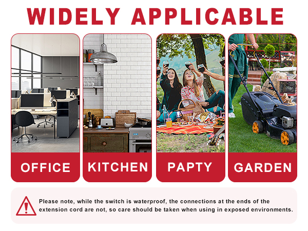 Extension Cord with Switch ON/OFF