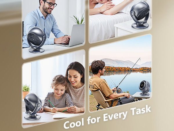 dreo tower fan, rechargeable fan oscillating college camping travel office
