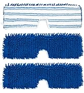 3 Pack Mop Heads Replacements Compatible for Ocedar Dual-Action Microfiber Flip Mop, Double Sided...