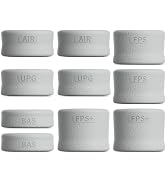 ELETIUO Ergonomic Thumb Grips Set for PS5/PS4 Controller,Anti-Slip Silicone Joystick Cap with 5 D...