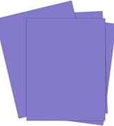 Purple Cardstock 8.5 x 11 Purple Paper,Lavender Cardstock Paper 8.5x11 Copy Paper, 40 Sheets Card...