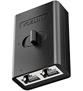 VCELINK 2 Port RJ45 Network Switch, Ethernet Splitter 2-in 1-Out or 1-in 2-Out, Power-Free Passiv...