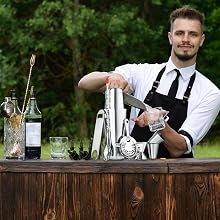 Mixology;Bartender Cocktail Shaker;Cocktail Shaker Set;Stainless Steel;Cocktail Bar Set Mix;Mixing