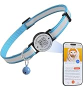 Breakaway Cat Collar QR, Reflective Bell, Adjustable Kitten, Blue | Breakaway Safety Buckle,...