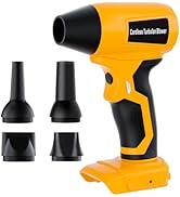 GRVODFRTA Cordless Dust Blower Compatible with Dewalt 20V Max Battery, Handhled Leaf Blower Elect...
