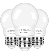 Brightever 3-Pack A15 Refrigerator Light Bulb 40W Equivalent, 120V Fridge Waterproof LED Bulbs 4W...