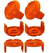 Iceyyyy 6 Pack GT Trimmer Replacement Spool Cap Covers, Weed Eater Cap, Weeder Accessories for Wo...
