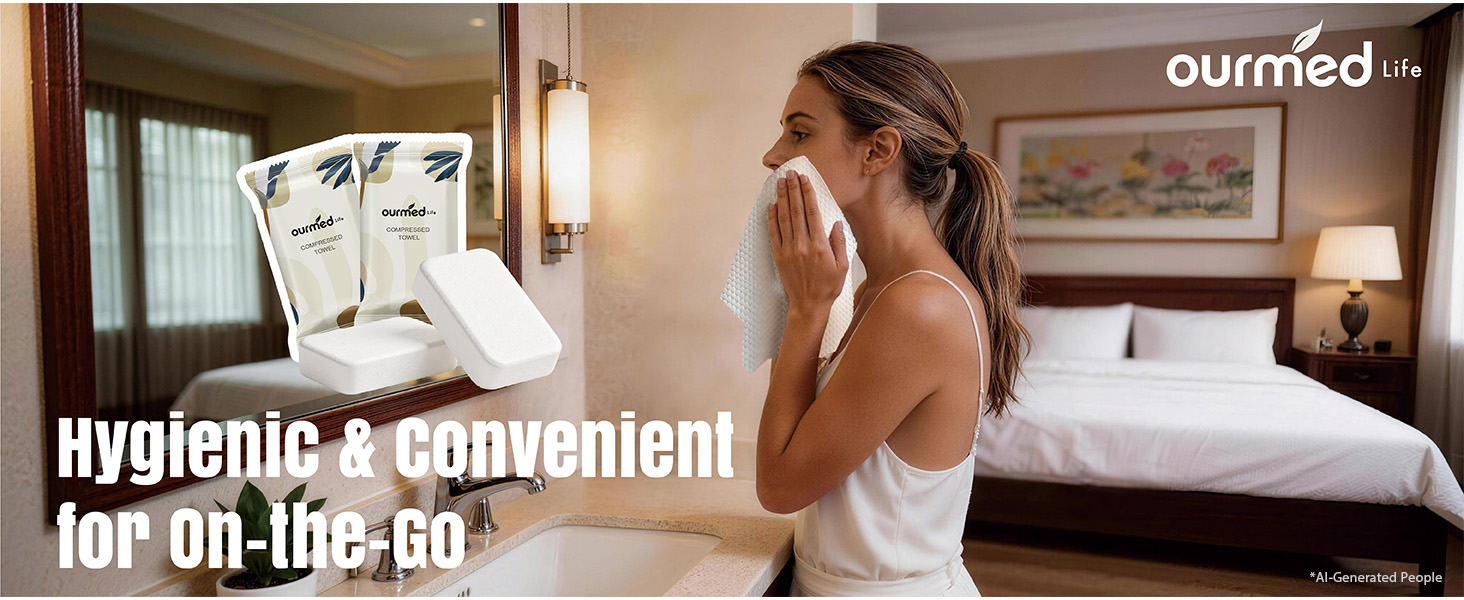 COMPRESSED TOWEL;TRAVEL ESSENTIAL