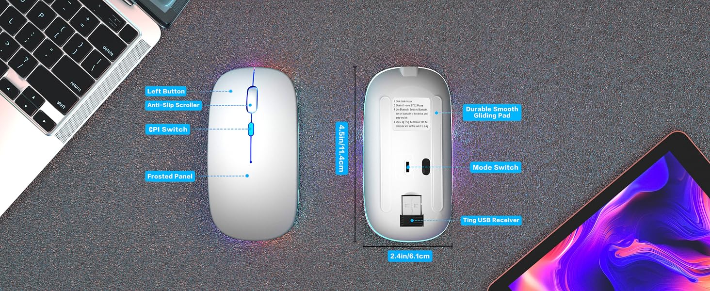 Wireless Bluetooth Mouse