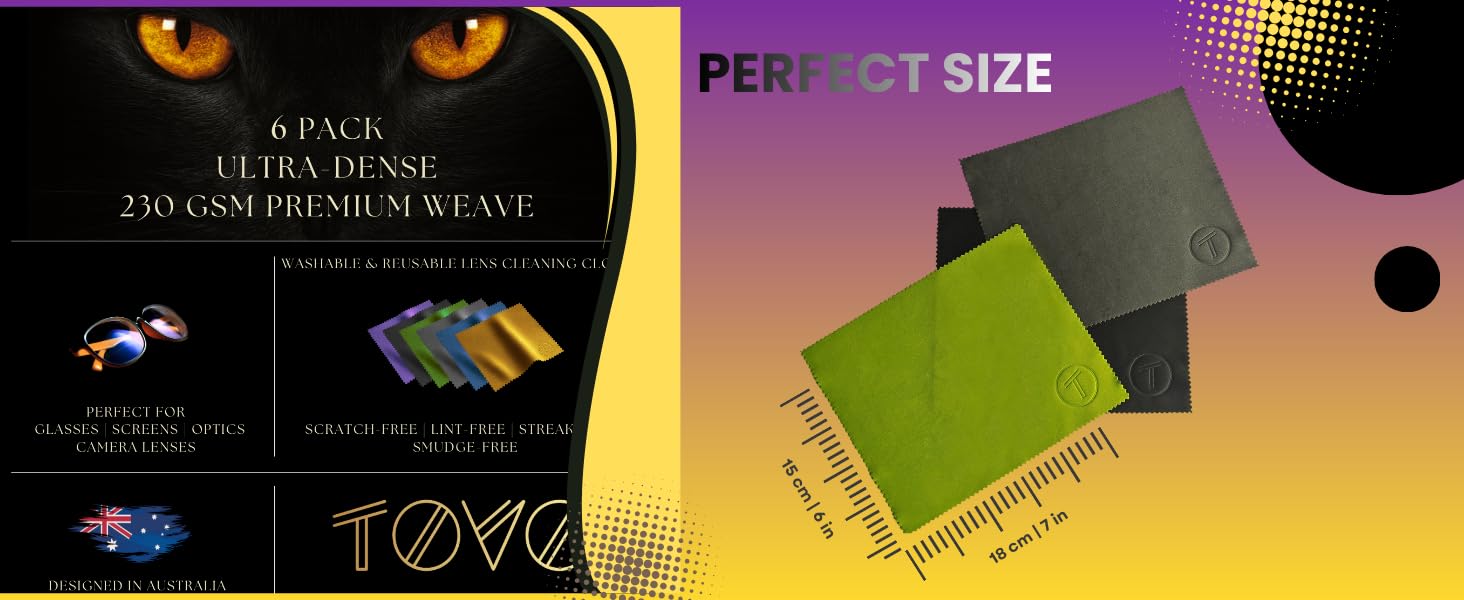 Ultra dense Microfiberlens cloth