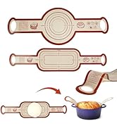 Sourdough Silicone Bread Sling for Dutch Oven Silicone Sourdough Baking Sling Updated 2PCS NonSti...