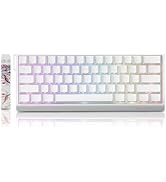 BOYI MADLIONS MAD60 HE RGB Rapid Trigger Magnetic Switch Keyboard,60% Adjustable Actuation Hall E...
