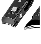 DEOU Ingrown Toenail Clippers with Nail File, Premium Stainless Steel Oblique Cutter, Anti-Splash...