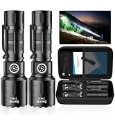 Rechargeable Flashlights High Lumens, Super Bright LED Small Powerful Tactical Flashlight with Me...