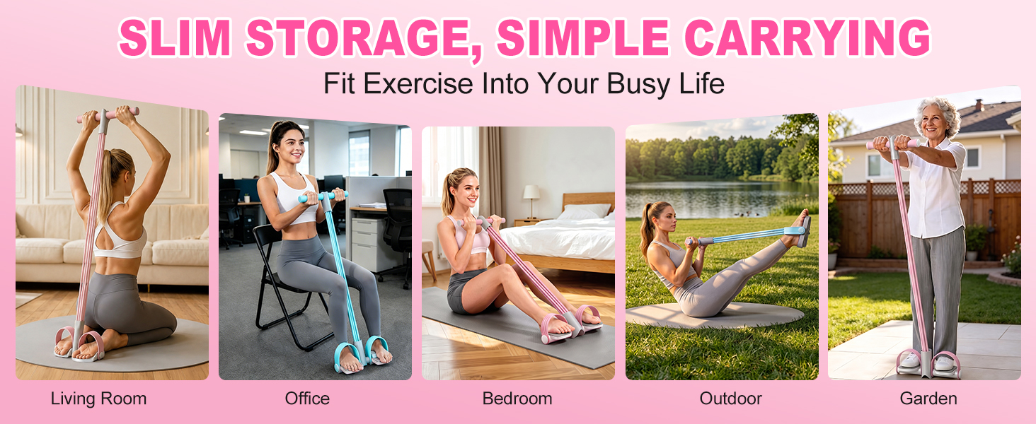 Upgraded Foot Pedal Resistance Band