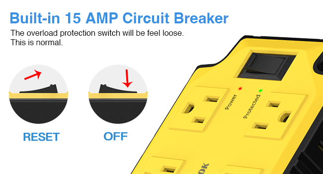 power strip with usb ports flat plug new home house apartment gadgets dorm room essentials
