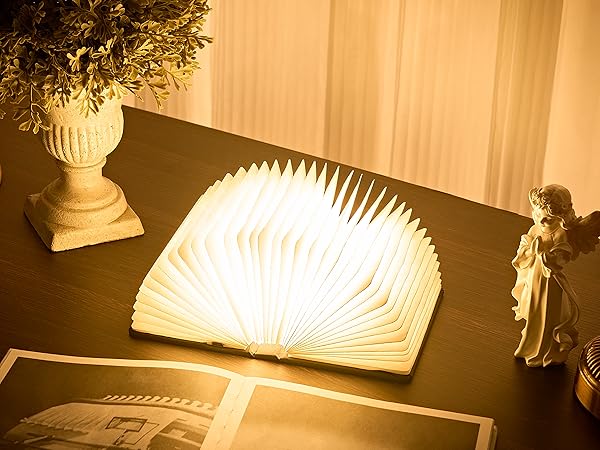 Durable handcrafted paper shade ensures even light diffusion and artisanal charm.