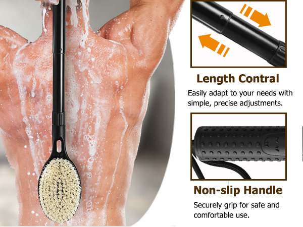 back scrubber for shower
