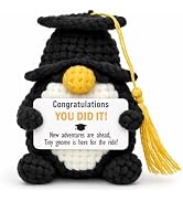 Easter Graduation & New Beginnings Crochet Gnome Gift – Meaningful Gifts for Friends, Family, Stu...
