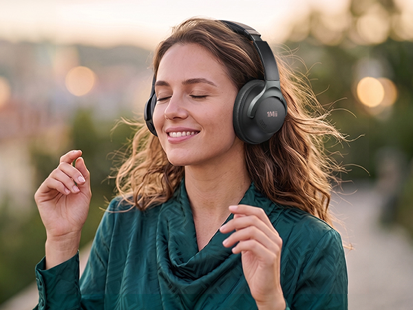 1Mii Hybrid Active Nose Cancelling Headphones