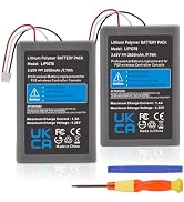 Hisewen PS5 Controller Battery Replacement, 2 Pack 2650mAh LIP1708 Battery PS5 for Sony PlayStati...