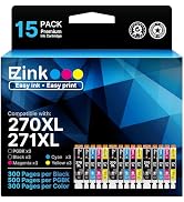 PGI-270XL CLI-271XL Printer Ink Compatible for Canon 270 271 XL Ink Cartridges to use with Canon ...