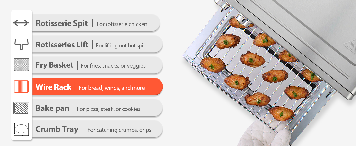toaster oven air fryer