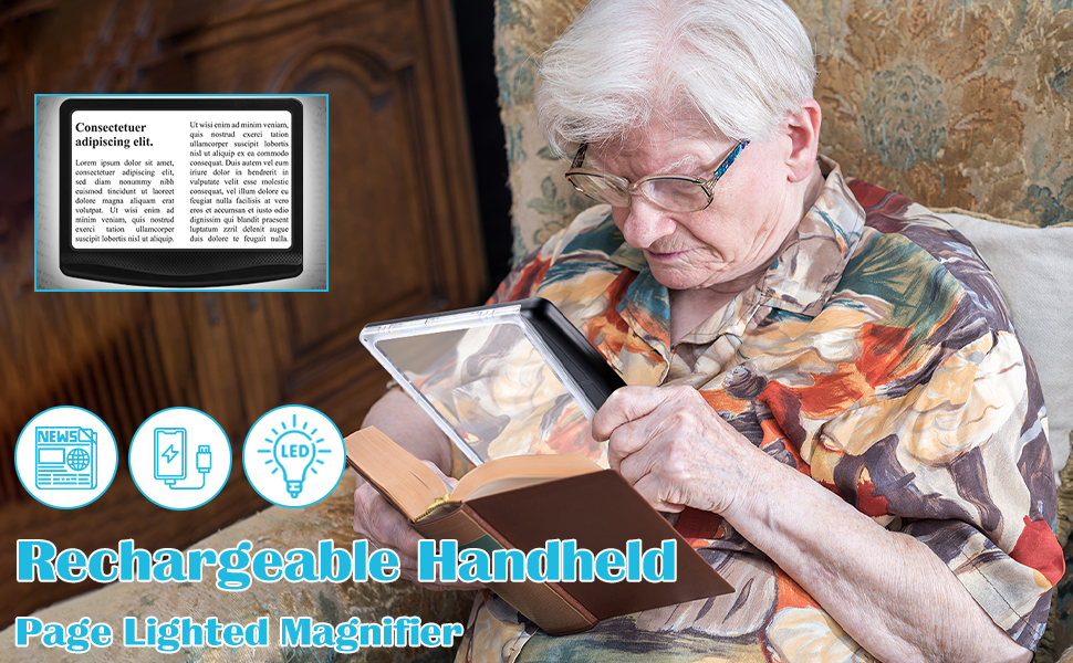 magnifying glass for reading