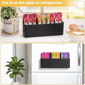 drink packet organizer drink organizer for fridge drink mix organizer drink packet holder