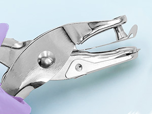 single hole punch