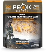 Peak Refuel Creamy Peaches and Oats | Chad Mendes Signature Meal | Premium Freeze-Dried Variety M...