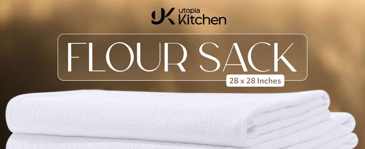 utopia white kitchen towels cotton dishcloths