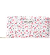 Sunwel Fashion Floral Clutch Wallet for Women Vintage Patchwork Ditsy Flowers Zipper Around Credi...
